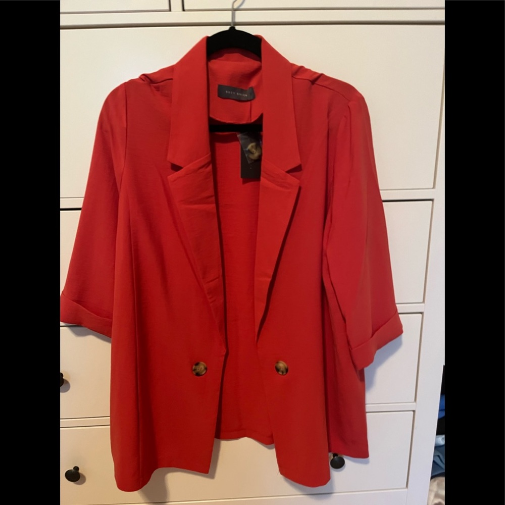 Coral blazer